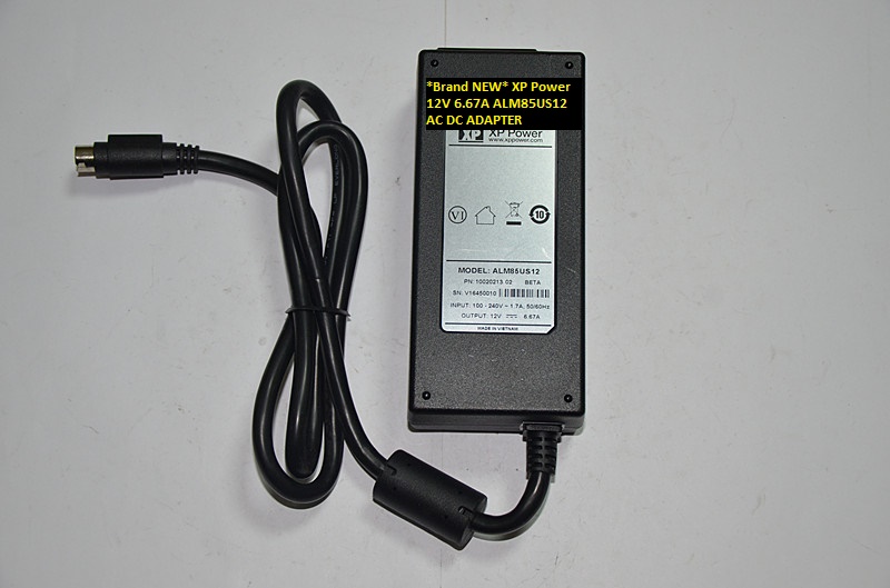 *Brand NEW* XP Power 12V 6.67A ALM85US12 AC DC ADAPTER